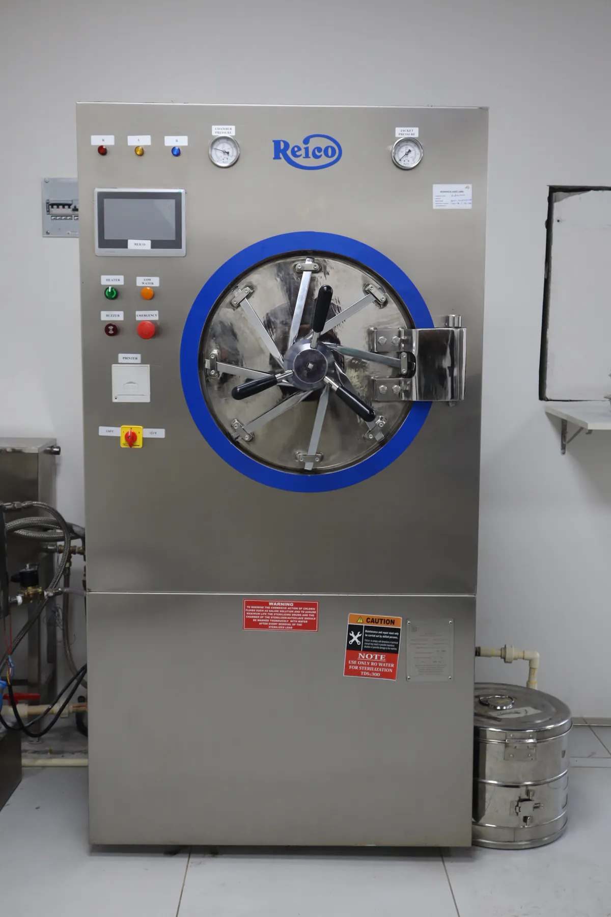 Medical instrument sterilization unit supporting Cath Lab infection control at Apaxis Hospitals